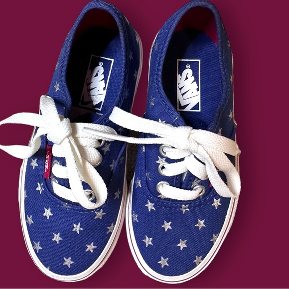 🎉HOST PICK!🎉 NWOB Vans Authentic “Studded Stars” Design Sneakers. Kids 10K - Picture 11 of 13
